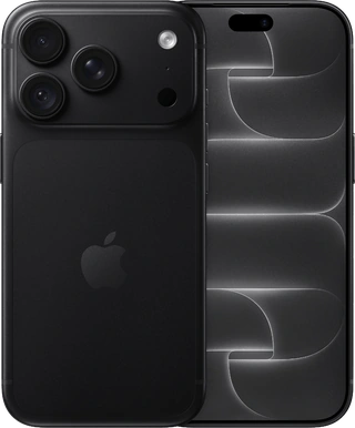 iPhone 18 Pro in Black, front and back