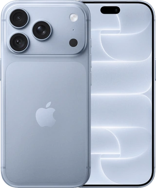 iPhone 18 Pro in Glacier, front and back